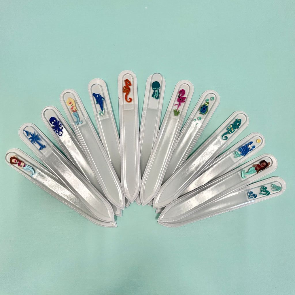 Assorted Genuine Crystal and Painted Nail Files – Sunshine & Sweet Pea ...