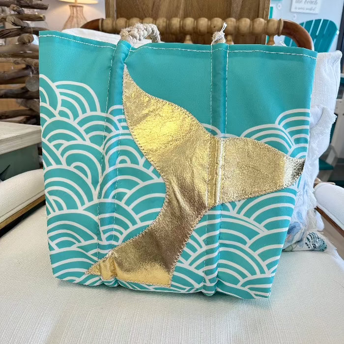 Sea Bags (Recycled Sails)- Assorted Designs and Styles Sunshine & Sweet Peas Coastal Decor