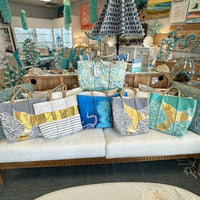 Sea Bags (Recycled Sails)- Assorted Designs and Styles Sunshine & Sweet Peas Coastal Decor