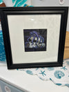 Framed Halloween Coastal Skull Print