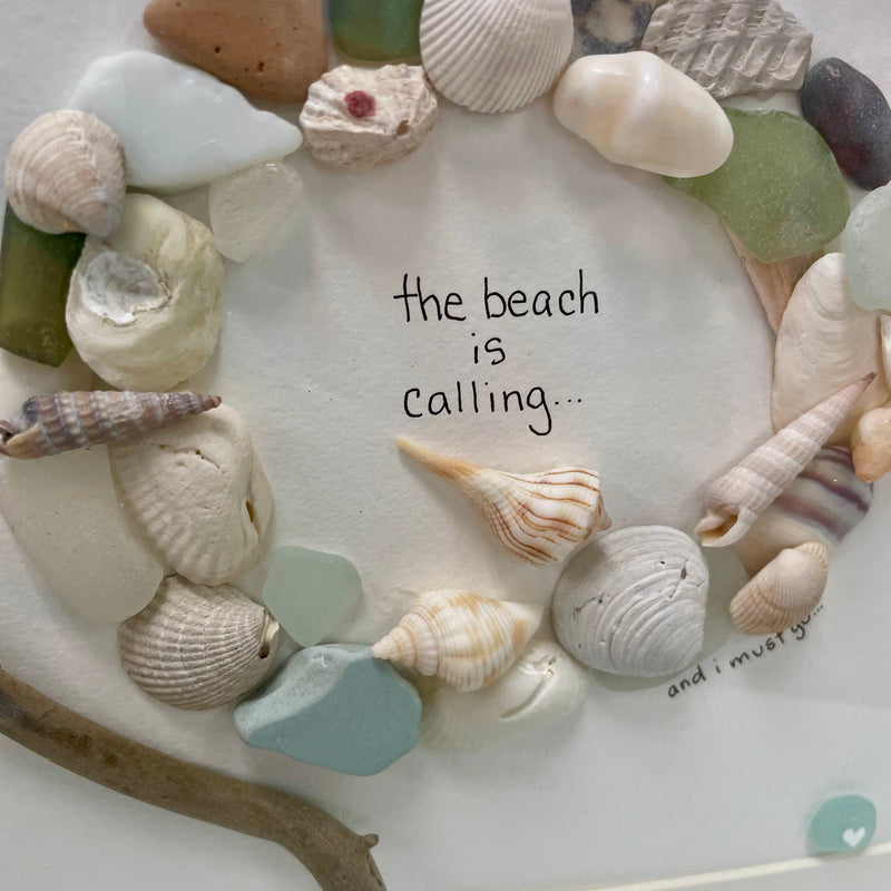 The Beach Is Calling... Pebble Art