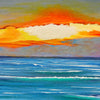 Sunrise/Sunset on the Dunes Inspired Beach Painting Sunshine & Sweet Peas Coastal Decor