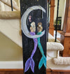 Custom Mermaid on Wood w/Matte Finish & Embellishments Commission