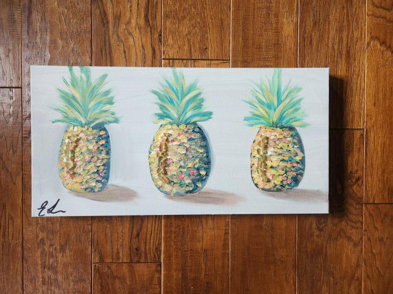 Pineapple on Canvas