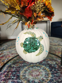 Coastal Inspired Reusable Pumpkins