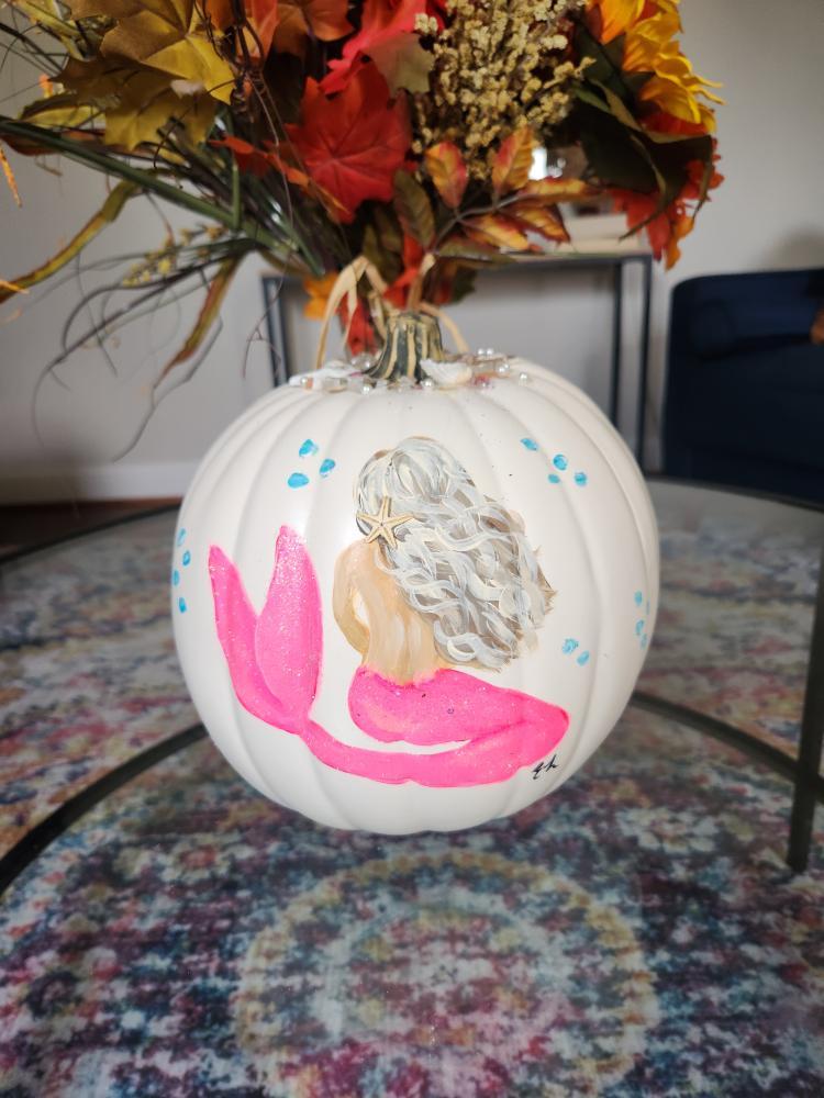 Coastal Inspired Reusable Pumpkins