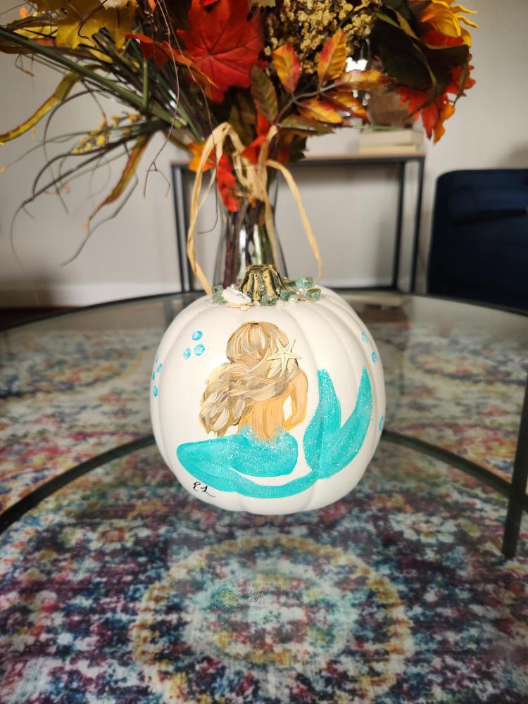 Coastal Inspired Reusable Pumpkins