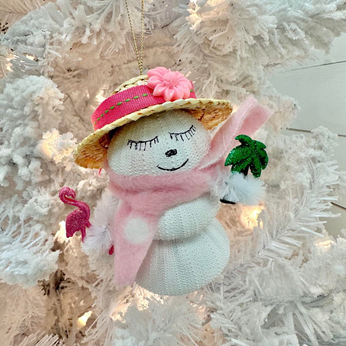 Assorted Stacked Sea Urchin Snow People Christmas Ornaments Sunshine & Sweet Peas Coastal Decor