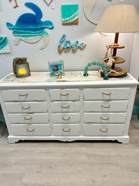 Coastal Inspired 12 Drawer Dresser