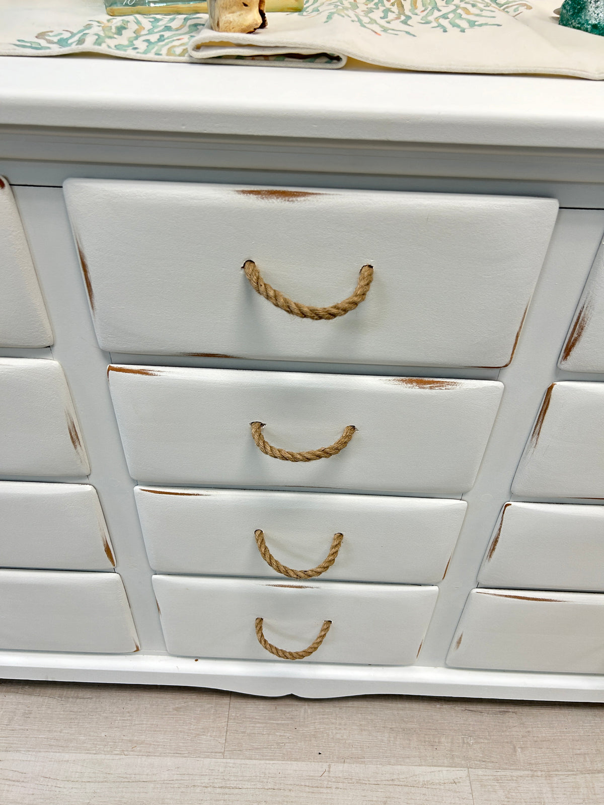 Coastal Inspired 12 Drawer Dresser