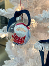 Assorted Hand Painted Clear Shatter Proof Christmas Ornaments