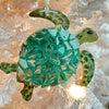 Assorted Sea Turtle w/Glitter, Resin, & Glass Embellishment Christmas Ornaments Sunshine & Sweet Peas Coastal Decor