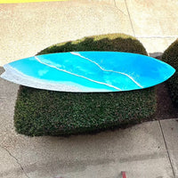 Extra Large Resin Surfboard Sunshine & Sweet Pea's Costal Decor