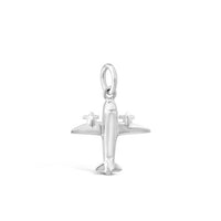 Collectible Travel Treasures  Sterling Silver Airplane Charm - Sunshine & Sweet Pea's Coastal Decor