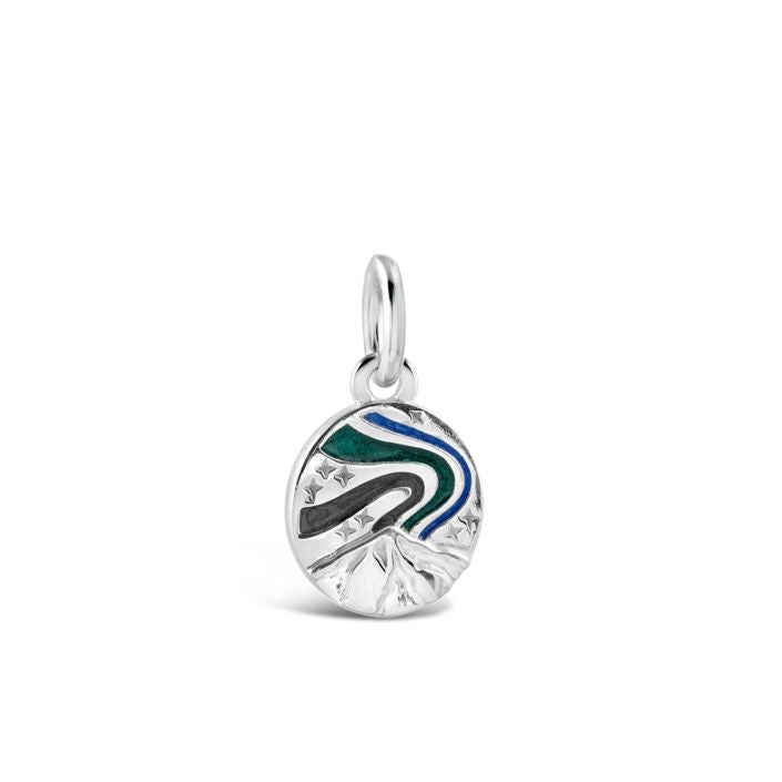 Collectible Travel Treasures™ Northern Lights Sterling Silver Charm - Sunshine & Sweet Pea's Coastal Decor