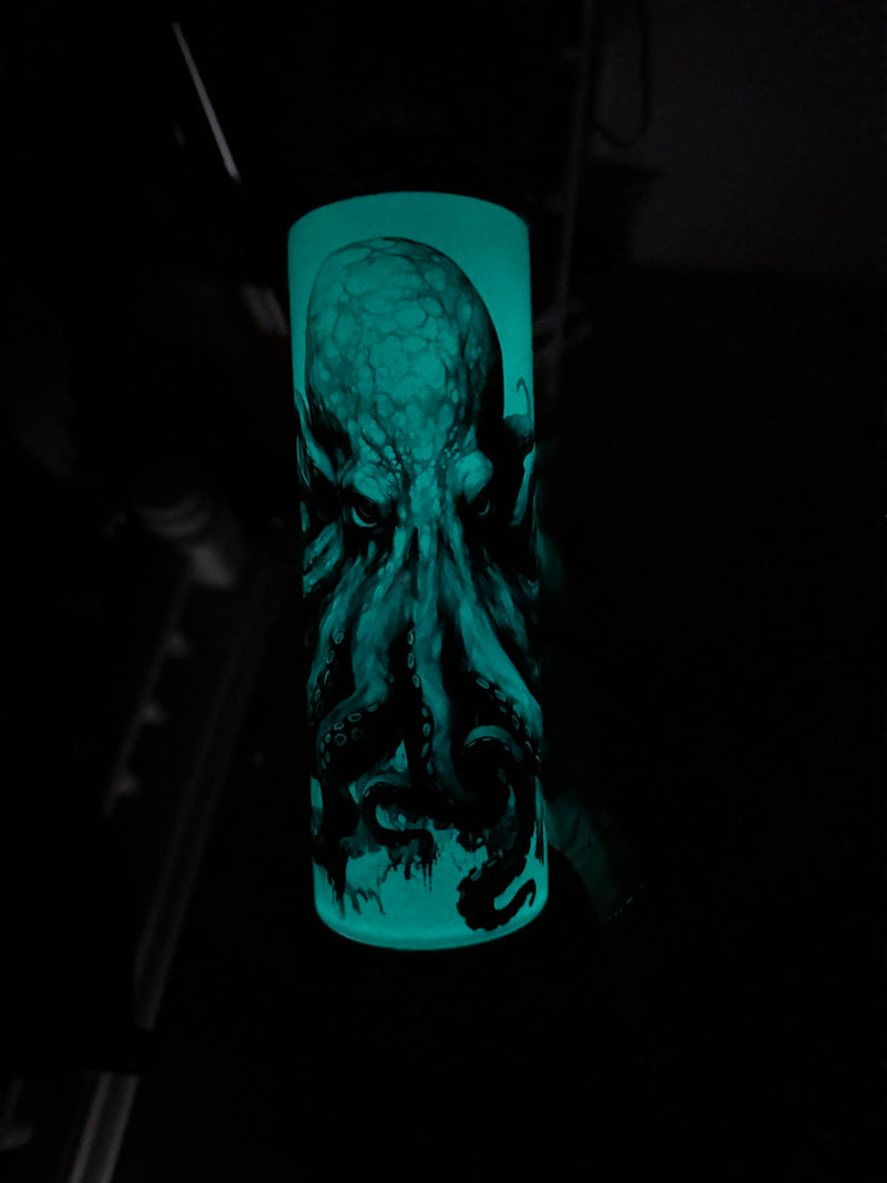 Glow In The Dark Octopus 20oz Tumbler