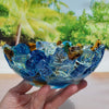 Medium Bowl with Atlantic Blend Sea Glass