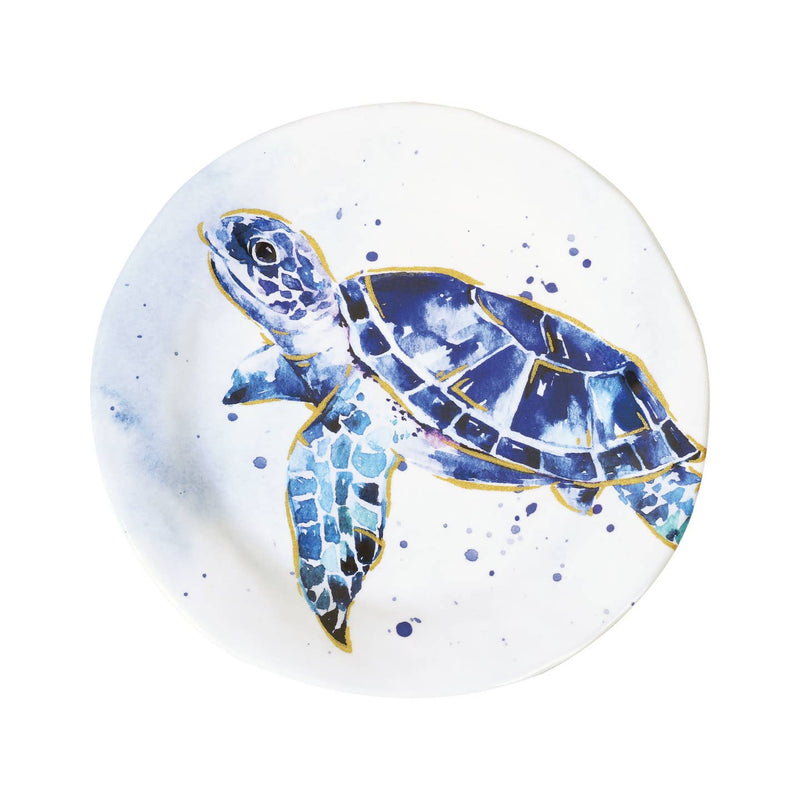Indigo Sea Life Melamine Dishware