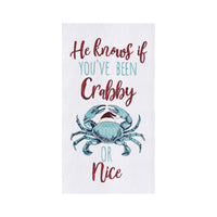 Coastal Christmas Flour Sack Towels
