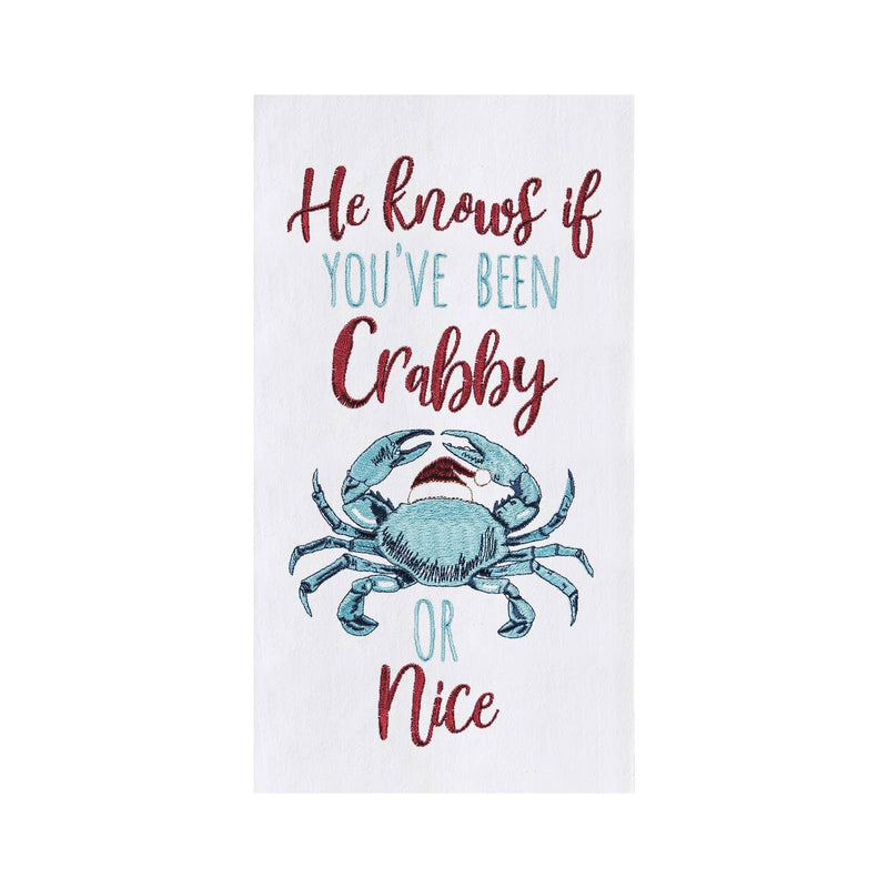 Coastal Christmas Flour Sack Towels