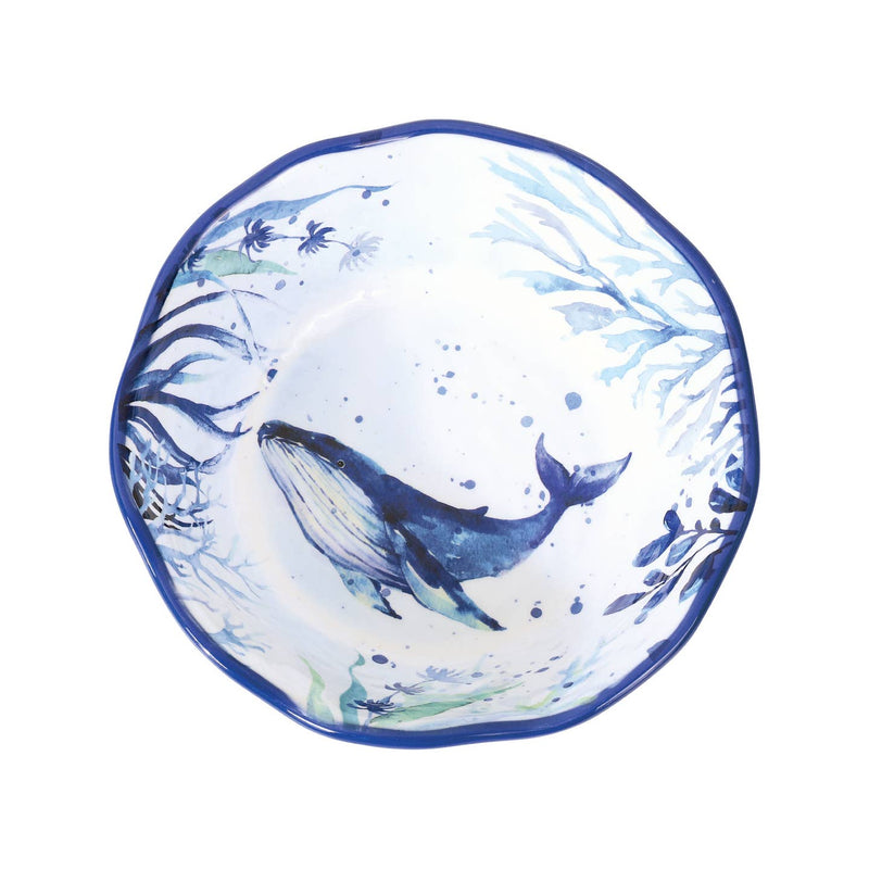 Indigo Sea Life Melamine Dishware