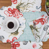 Behari Table Linens Sunshine & Sweet Peas Coastal Decor