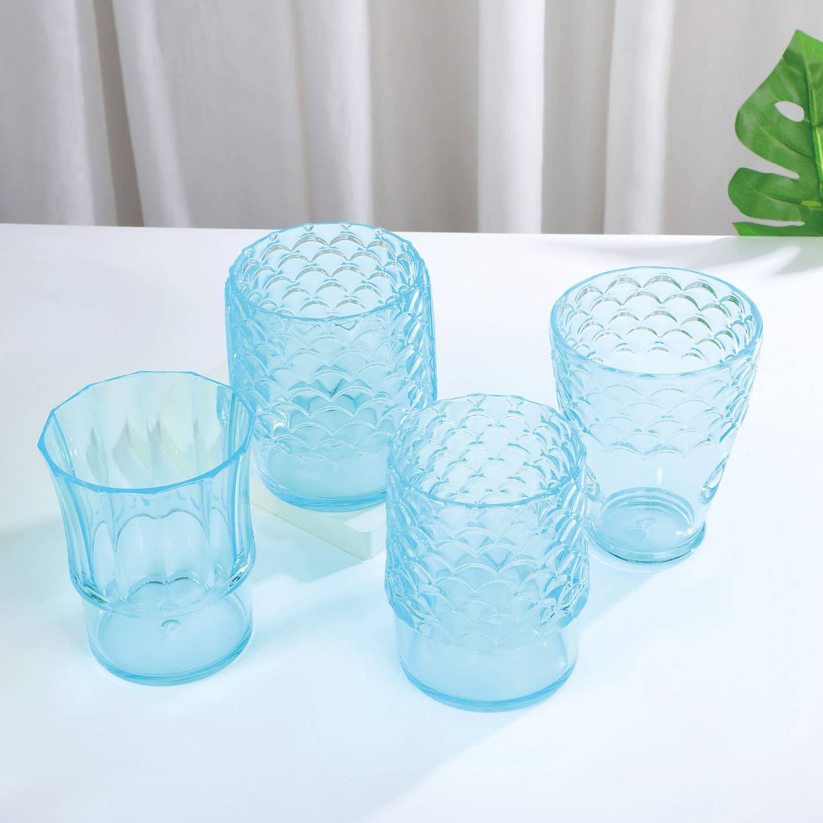 4-Piece Fish Acrylic Stacking Tumbler