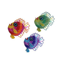 Umbre Beaded Fish Christmas Ornament (assorted) Sunshine & Sweet Peas Coastal Decor