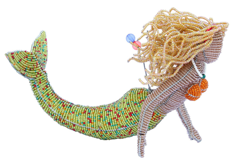Beaded Mermaid Ornament