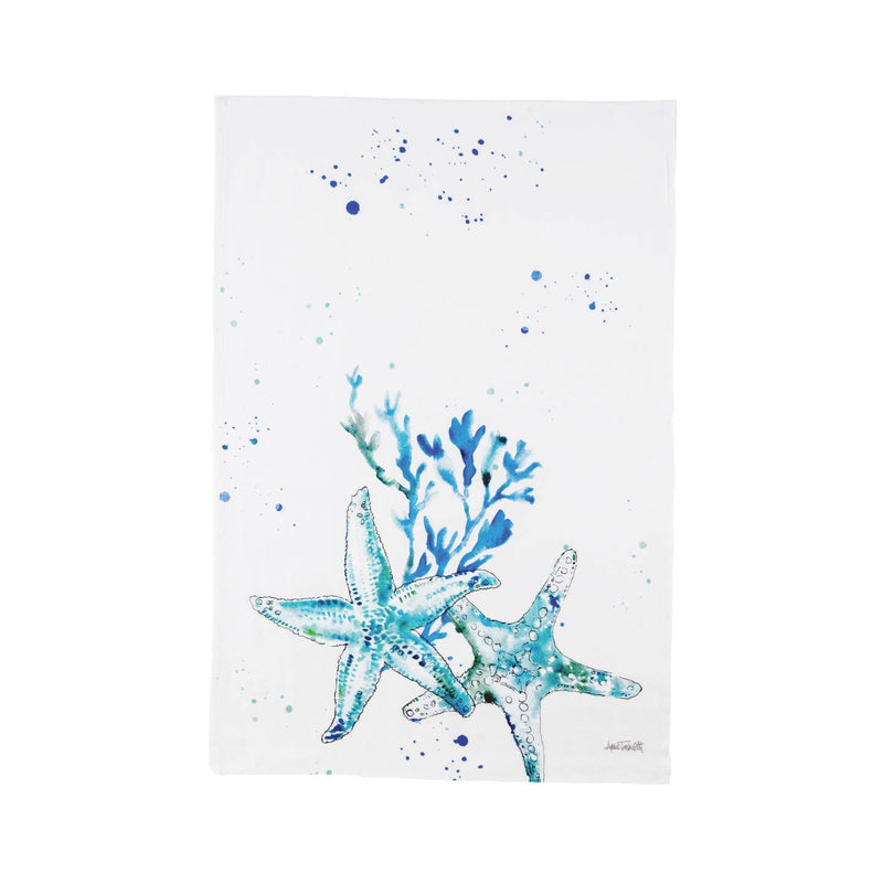 Flour Sack Embroidered Kitchen Towels