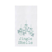 Coastal Christmas Flour Sack Towels