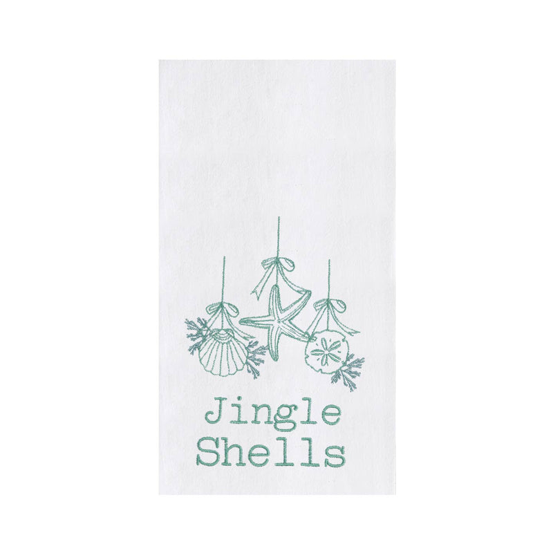 Coastal Christmas Flour Sack Towels