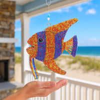 Assorted Beaded Angel Fish