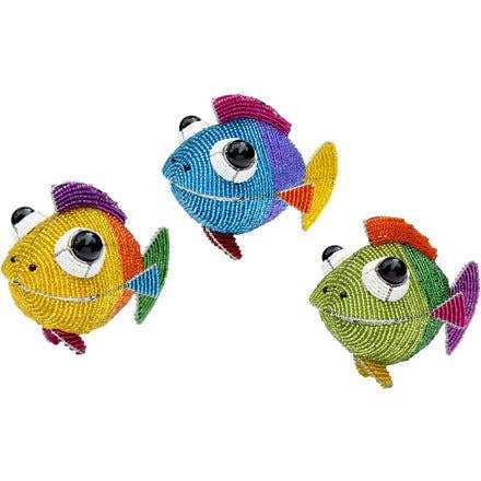 Assorted Beaded Billy Fish