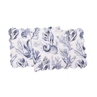 Coastal Midnight Lagoon Table Linens