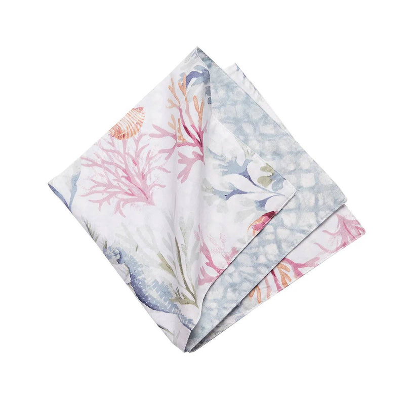 Coastal Nori Coral Table Linens