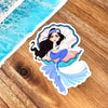 Gypsy Mermaid Sticker - Sunshine & Sweet Pea's Coastal Decor