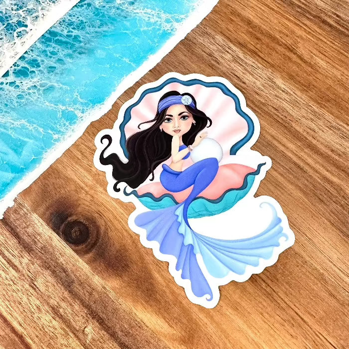 Gypsy Mermaid Sticker - Sunshine & Sweet Pea's Coastal Decor