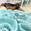Twisty Bypass Turquoise & Mother of Pearl Dune Jewelry Cuff Bracelet - Sunshine & Sweet Pea's Coastal Decor