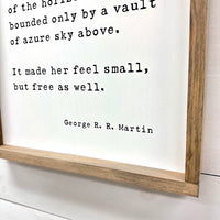 "She Loved The Sea" Wooden Sign