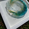 Fused Glass Tidal Wave Art