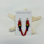 Bird Polymer Clay Earrings