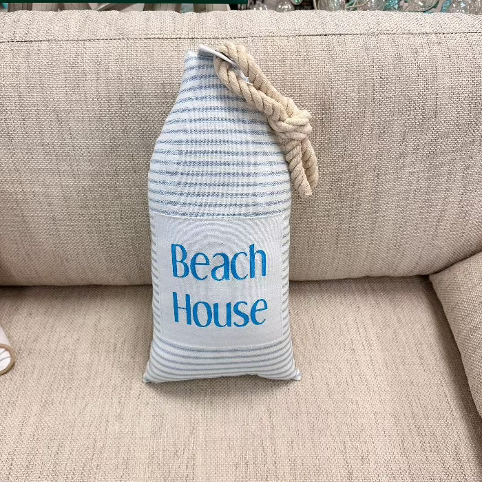 Decorative Buoy Pillows Beach House - Sunshine & Sweet Pea's Coastal Decor