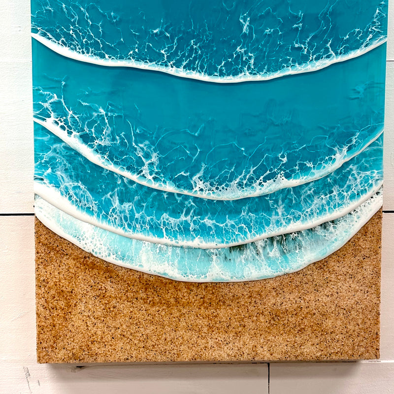 Beach Inspired Resin Wall Art