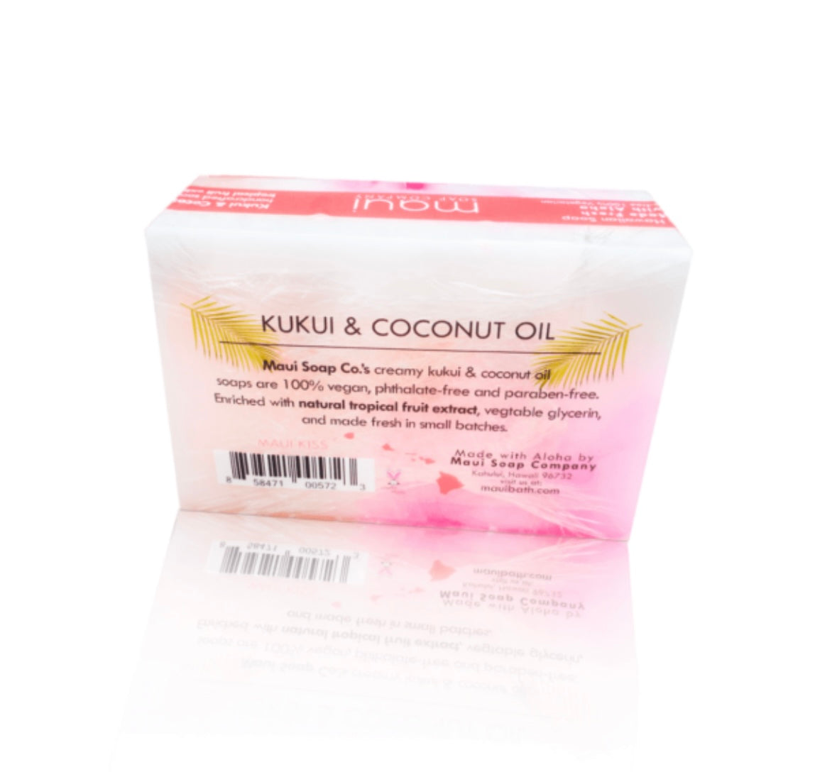 Maui Kiss Bar Soap w/ Kukui & Coconut Oil