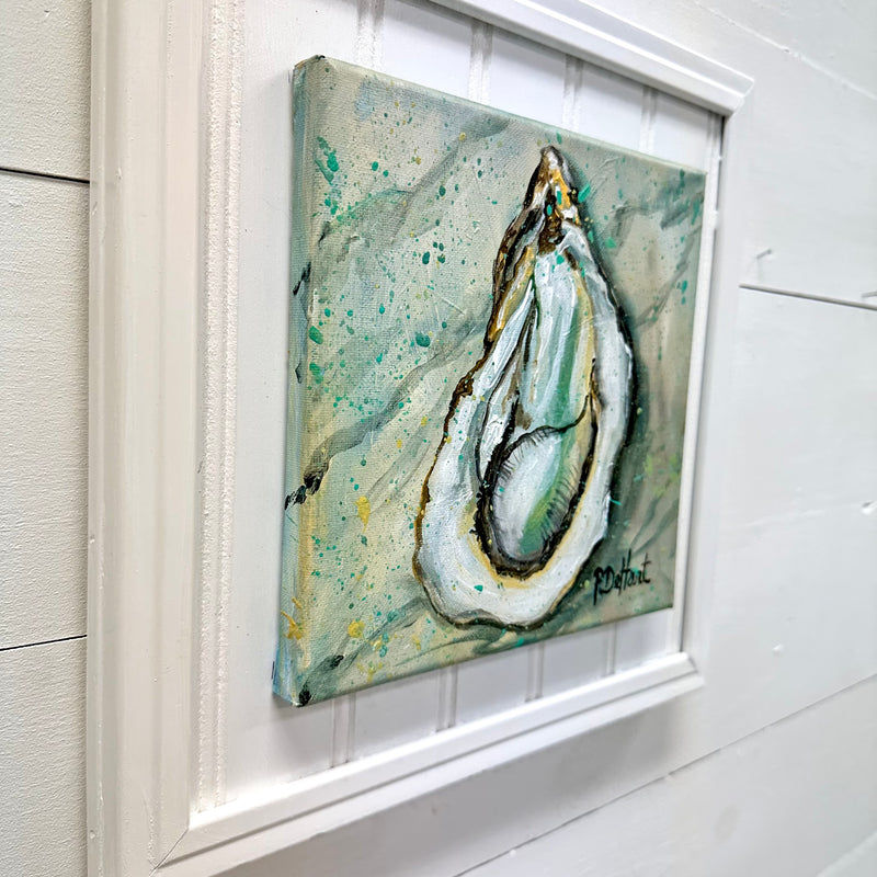Framed Oyster Painting
