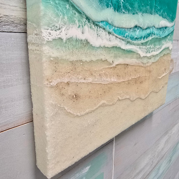 Beach Inspired Resin Wall Art