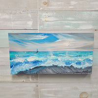Ship at Sea Original Painting
