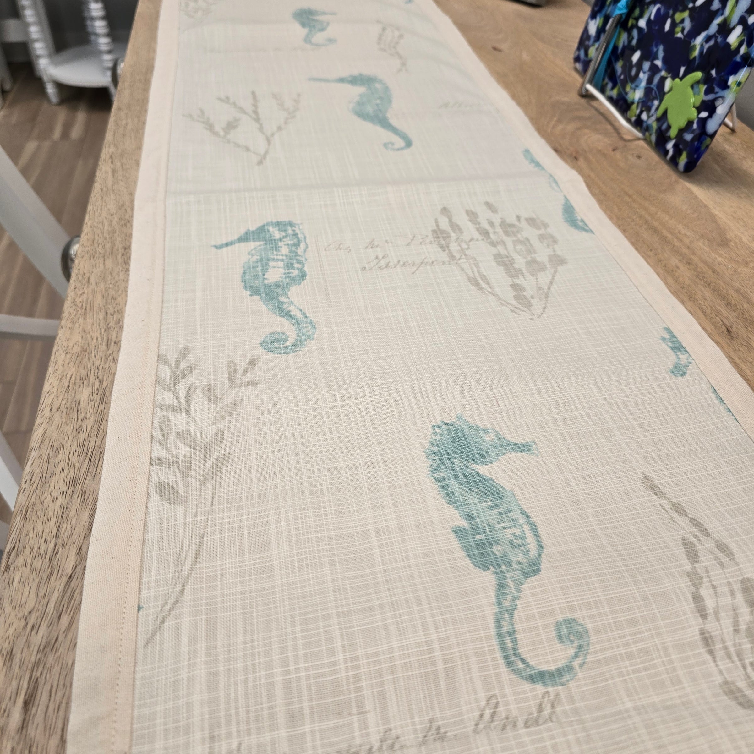 Seahorse Table Runner