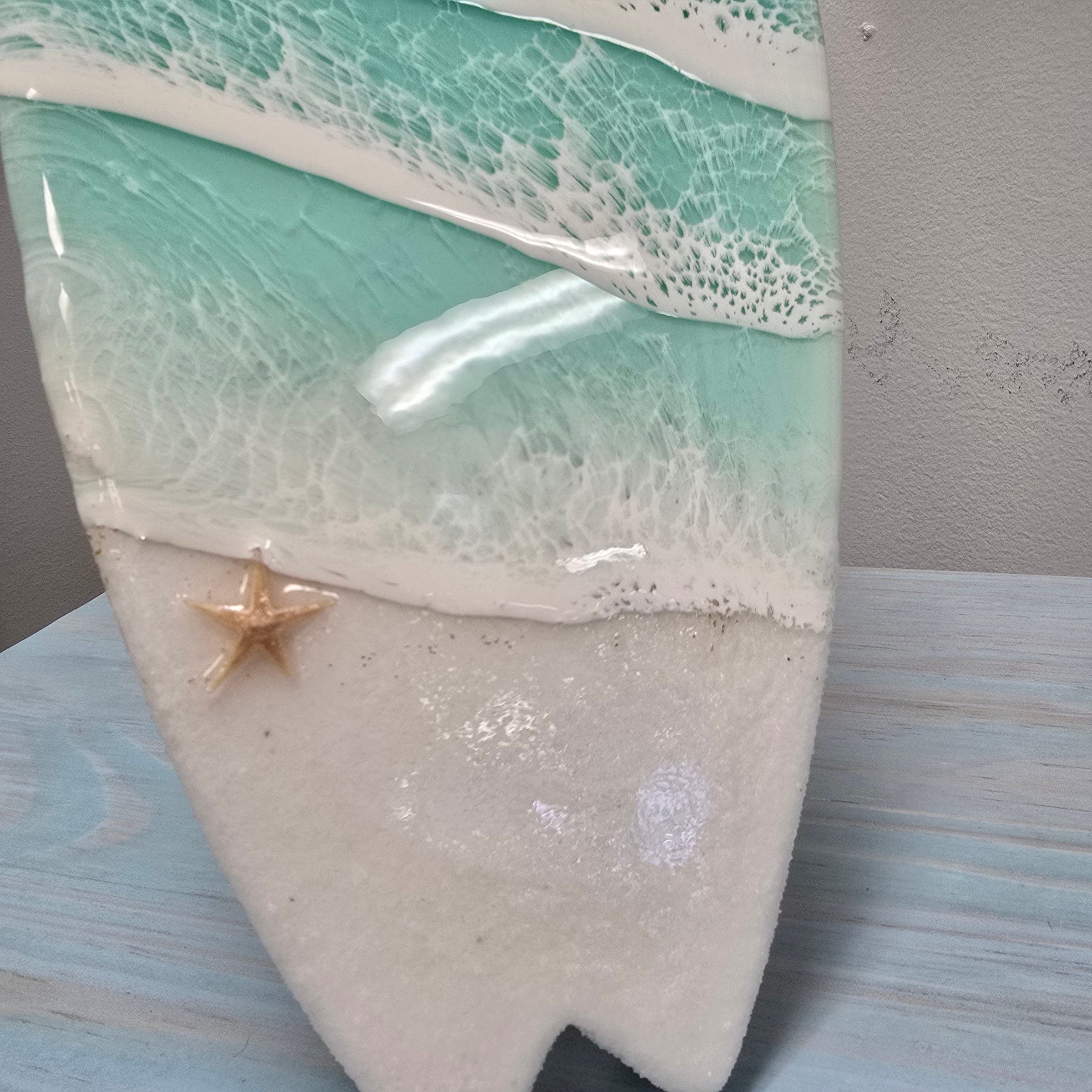 Resin Surfboard Table Setter